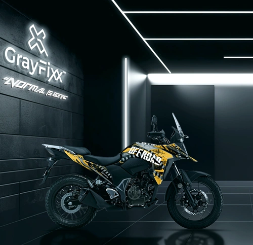 Off Road Edition Full Body Sticker for V Strom 250 | Made in Premium Gloss Vinyl with FPF (Fade Protection Film), Waterproof, Precut Sticker, Pack of 1